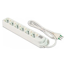 Multipresa 6x2Pt Sk Bianco Int Retail