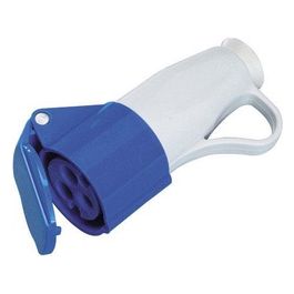 Presa Cee Blu 220V.2P+T 16A 71100