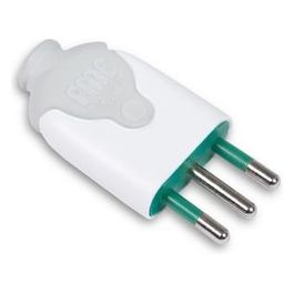 Fme Spina Mobile Bianco 2P+T 10A 80010