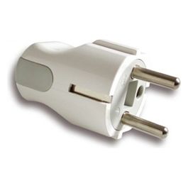 Spina Schuko Bianco 2P+T 16A 85070