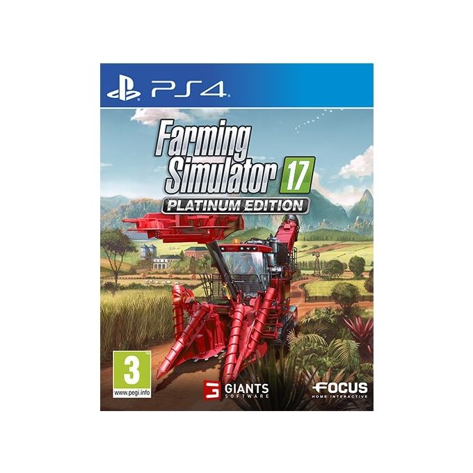 Farming Simulator 2017 Platinum Edition PS4 Playstation 4
