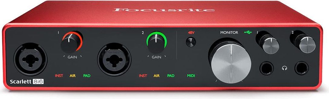 Focusrite Scarlett Interfaccia Audio USB di Terza Generazione