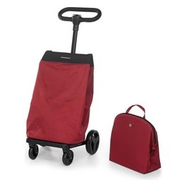 Foppa Go-Go Carrello Porta Spesa Rosso