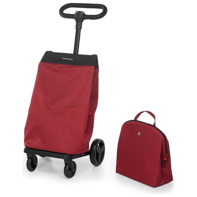 Foppa Go-Go Carrello Porta Spesa Rosso