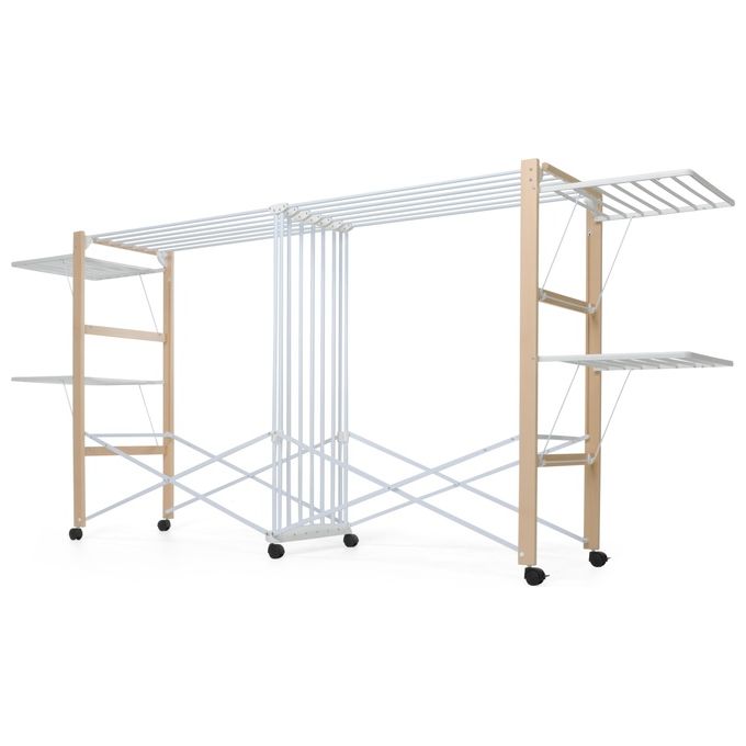 Foppapedretti Stendino Pieghevole Allungo Naturale