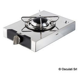 fornello a gas 1 fuoco esterno acciaio inox termocoppia sicurezza 50.103.45