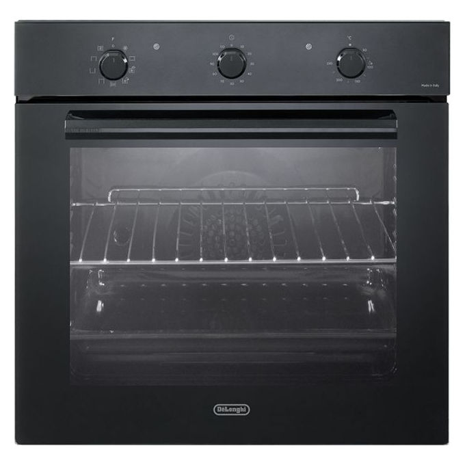 immagine di De'Longhi FM 6 NL Family Forno da incasso Multifunzione 69 L Classe A Easy Steam Idroclean 9 funzioni (59,5x59,5x54,5 cm) colore Nero