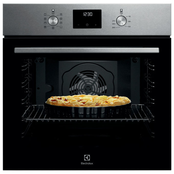 Electrolux 949289005 Serie 500 Forno da incasso Steam Bake 72 L Classe A+ Cottura a convezione Grill Cottura a vapore (59.4x56.9x59.4 cm) colore Acciaio inox