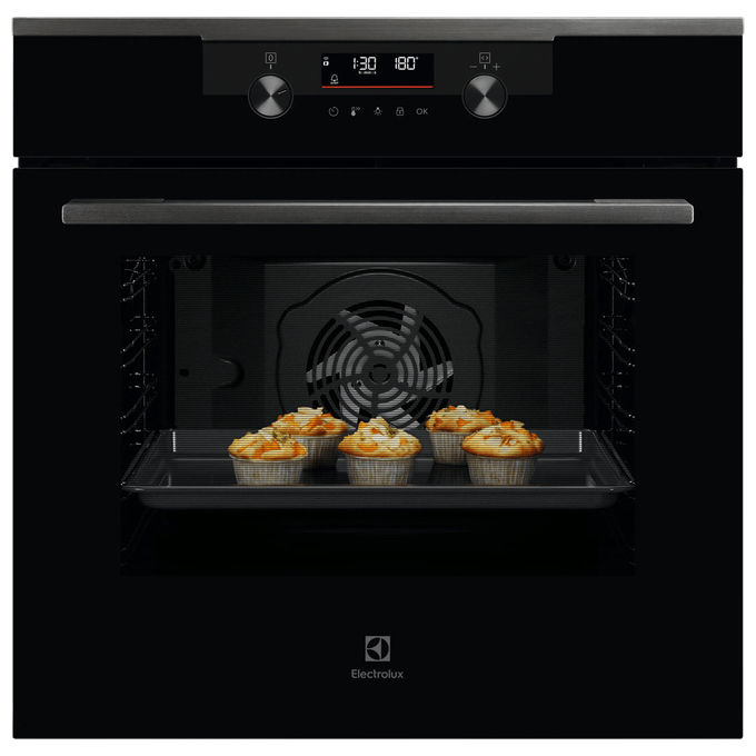 Electrolux KODDP66WH Serie 500 Forno da incasso multifunzione 72 L Classe A+ SteamBake Wi-Fi colore Nero