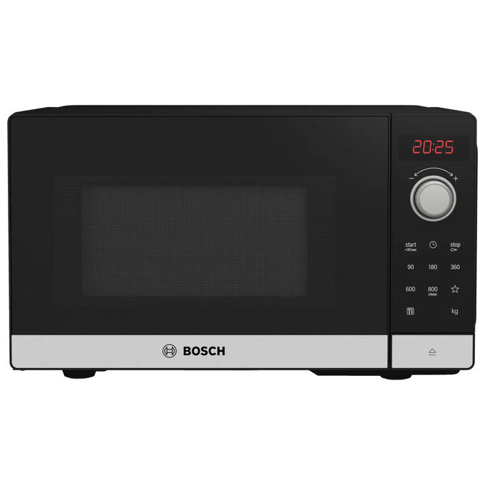 Bosch FFL023MS2 Serie 2 Forno a microonde Solo microonde 20 L 800 W con scongelamento automatico e protezione bambini colore Nero Acciaio inossidabile