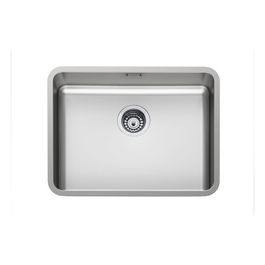 1865 850 S400 Lavello Acciaio Inox Spazzolato da incasso Sottotop 1 Vasca 55,6x42,6cm
