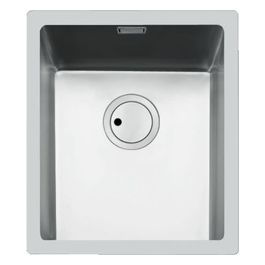 3353 850 S4001 Lavello Acciaio Inox Satinato da incasso Sottotop 1 Vasca 38x44cm