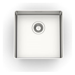 Foster, Lavello Sottopiano Quadrato Acciaio Inox, 41.6x41.6 cm