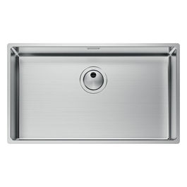 S4001 Lavello Sottopiano Rettangolare Acciaio Inox 69.5x40.5 cm