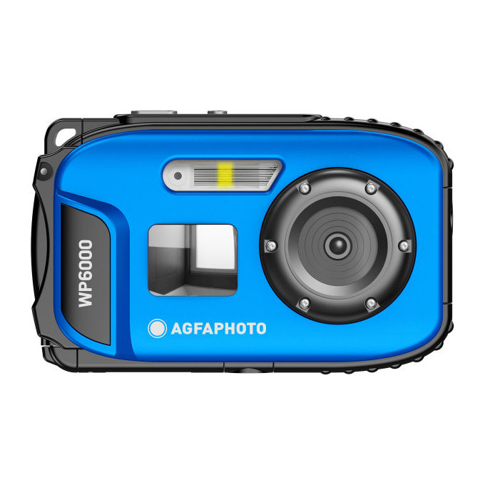 AgfaPhoto WP6000 Fotocamera digitale Impermeabile 18 MP Zoom 16x Colore Rosso