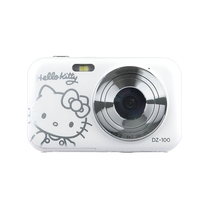 Yashica YAS-DZ10HK-WH DZ-100 Fotocamera compatta 44 MP Zoom digitale 16x Schermo 2.4'' colore Bianco