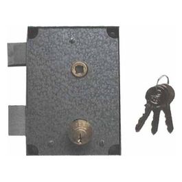 Serratura Porte Ferro Cilindro Corto dx 48 fpb