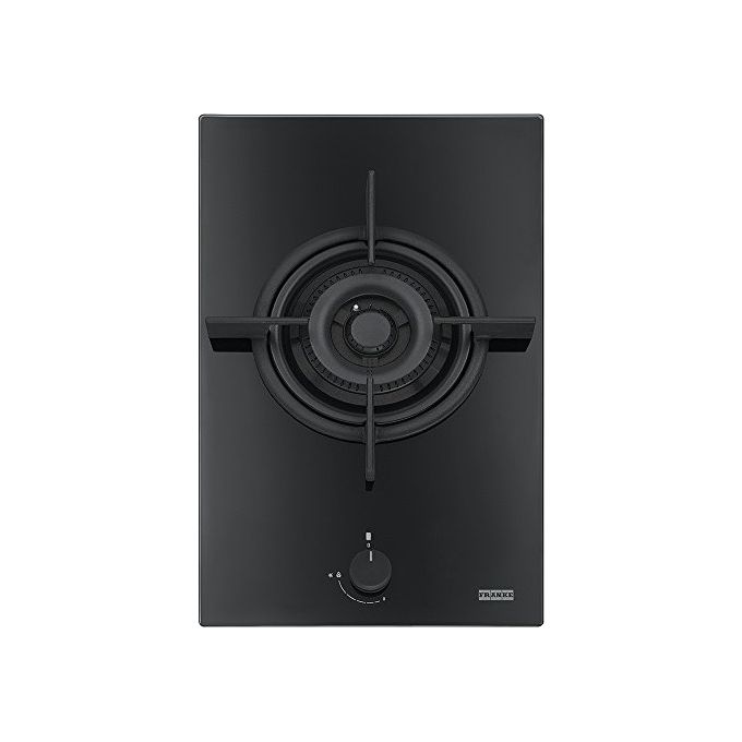Franke FHCR 301 1TC HE BK C Piano Cottura a gas 1 Fuoco 31 cm Cristallo Griglie in ghisa 106.0374.275