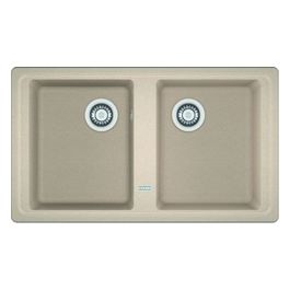 BSG 620 Antea Lavello da incasso  2 vasche in fragranite 86x50 avena