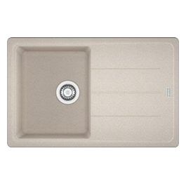 Franke Boston BFG 611-78 Lavello Fragranite da  incasso Gocciolatoio Reversibile 1 Vasca Sahara 78x50cm 114.0275.934