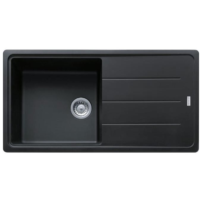 Franke Lavello Granite BFG 611-97 3 1/2 WWK REV WOF Nero 1 Vasca + scolapiatti 97 cm 114.0276.112