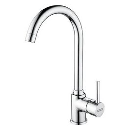 Pola Miscelatore monocomando con canna girevole 360° Argento 115.0298.097