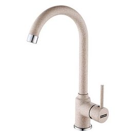 Pola Miscelatore monocomando con braccio di erogazione girevole 360° Beige 115.0298.095