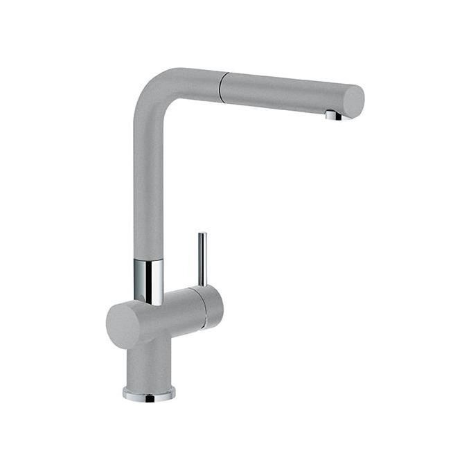 Franke Active Plus Doccia Miscelatore monocomando con doccetta orientabile monogetto e canna girevole 360° Stone Grey 115.0373.889