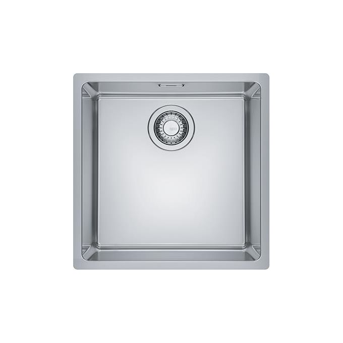 Franke MRX 210-40 Maris Lavello Acciaio inox Spazzolato da Incasso Filotop Sistema Fast-Fix 1 Vasca Acciaio 44x44cm 127.0525.223
