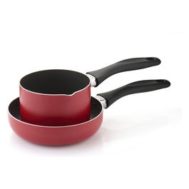 Set Cook&Plus Padella e Bollilatte Rosso