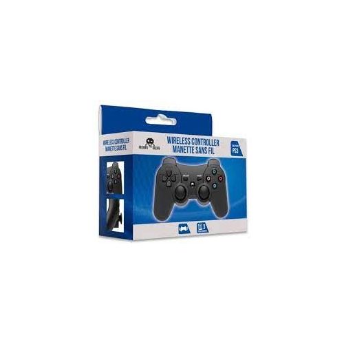 Freaks and Geeks Gamepad Nero Bluetooth V2 con Cavo di Ricarica 1mt per PlayStation 3