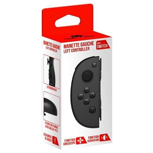 Freaks and Geeks Gamepad per Nintendo Switch Joy con Left Black