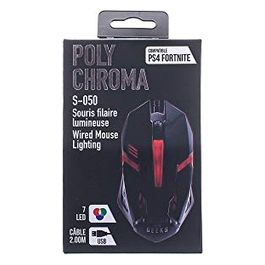 Mouse S-050 Led Polychroma