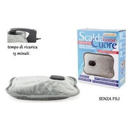 Borsa Acqua Calda Scaldacuore Basic Grigio