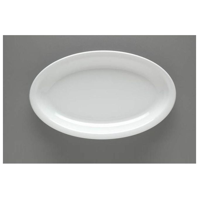 Piatto Ovale 24cm Milano Bianco