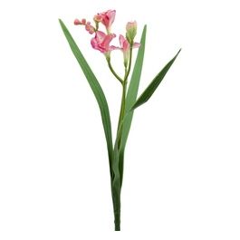Fresia in Plastica 60 cm Rosa