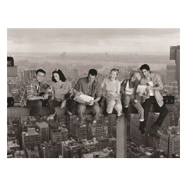 Friends (Lunch On A Skyscraper) - 60 X 80Cm (Stampa Su Tela)