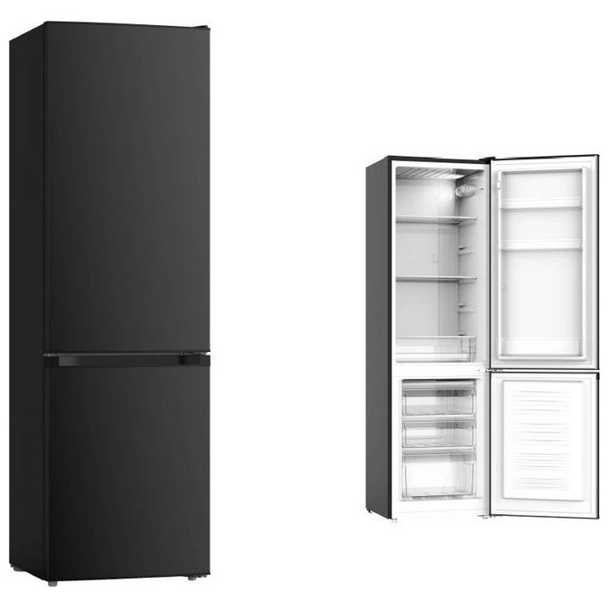 Frigorifero combinato Akai 250L statico nero AKFR286 BKR