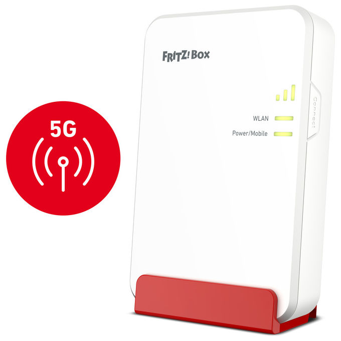 Avm Box Fritz 6860 Router Wi-Fi 6 3000 Mbps (Bianco)