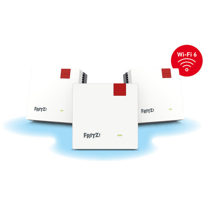 Fritz! Mesh Set 1600 3-Pack Wi-Fi 6 Dual-band