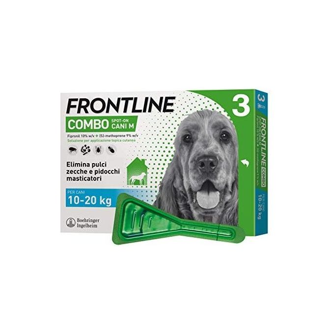 Frontline Antiparassitario Combo cani medi pz.3 Frontline