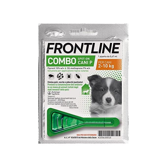 Frontline Antiparassitario Combo cani Cuccioli Frontline