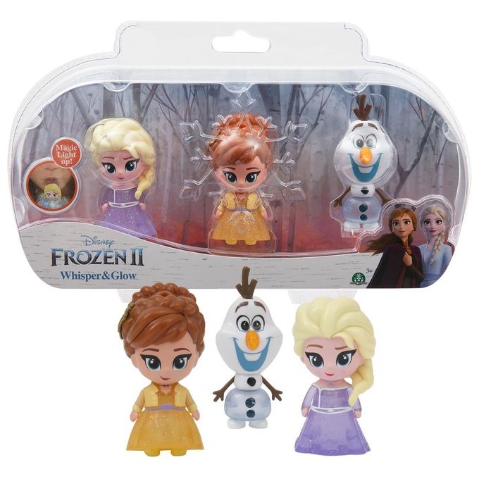 Frozen 2 Whisper&glow 3 Personaggi Ass.