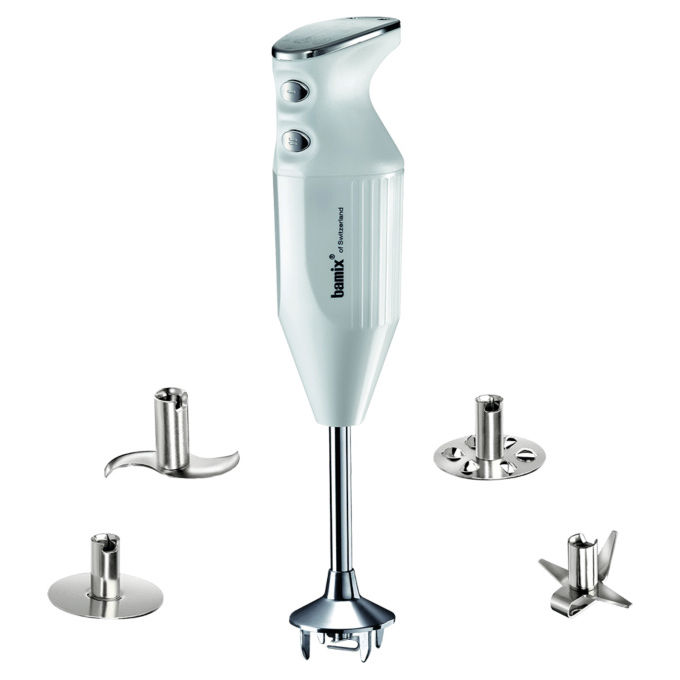 Bamix 1023.001 MAXX Frullatore ad immersione 350 W 2 velocita' 18000 22000 rpm colore Bianco