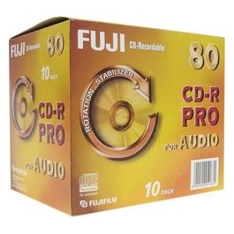 Fujifilm Cd-R Audio 80 Pro Jcase 10 Pezzi