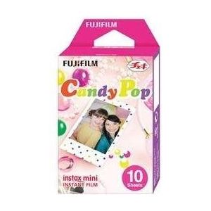 Fujifilm Instax Mini Pellicola Motivo Candy Pop Confezione da 10 Pezzi