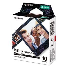 Fujifilm instax Square Pellicola Motivo Star Illumination Confezione da 10 Pezzi