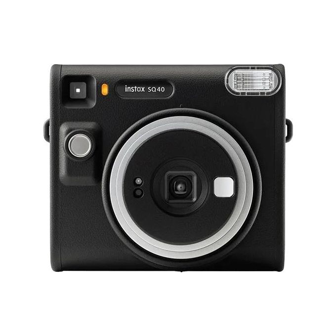 Fujifilm SQ40 instax Fotocamera istantanea Esposizione automatica Modalita' Selfie Formato quadrato 62 mm x 62 mm colore Nero