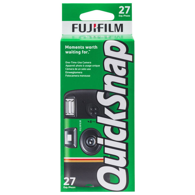 Fujifilm 7176738 QuickSnap Flash 400 Fotocamera Monouso 27 Pose Pellicola 35mm ISO 400 Flash Integrato