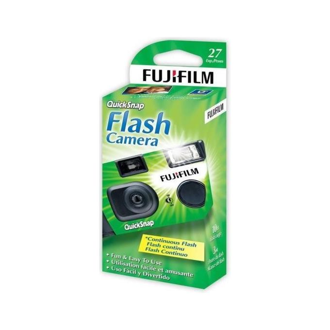 Fujifilm QuickSnap Fotocamera Usa e Getta con Flash 27 Foto